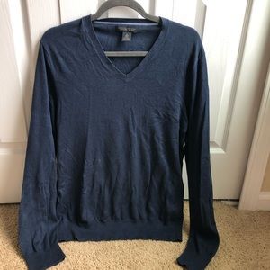 Medium Silk Cotton Cashmere Banana Republic V Neck